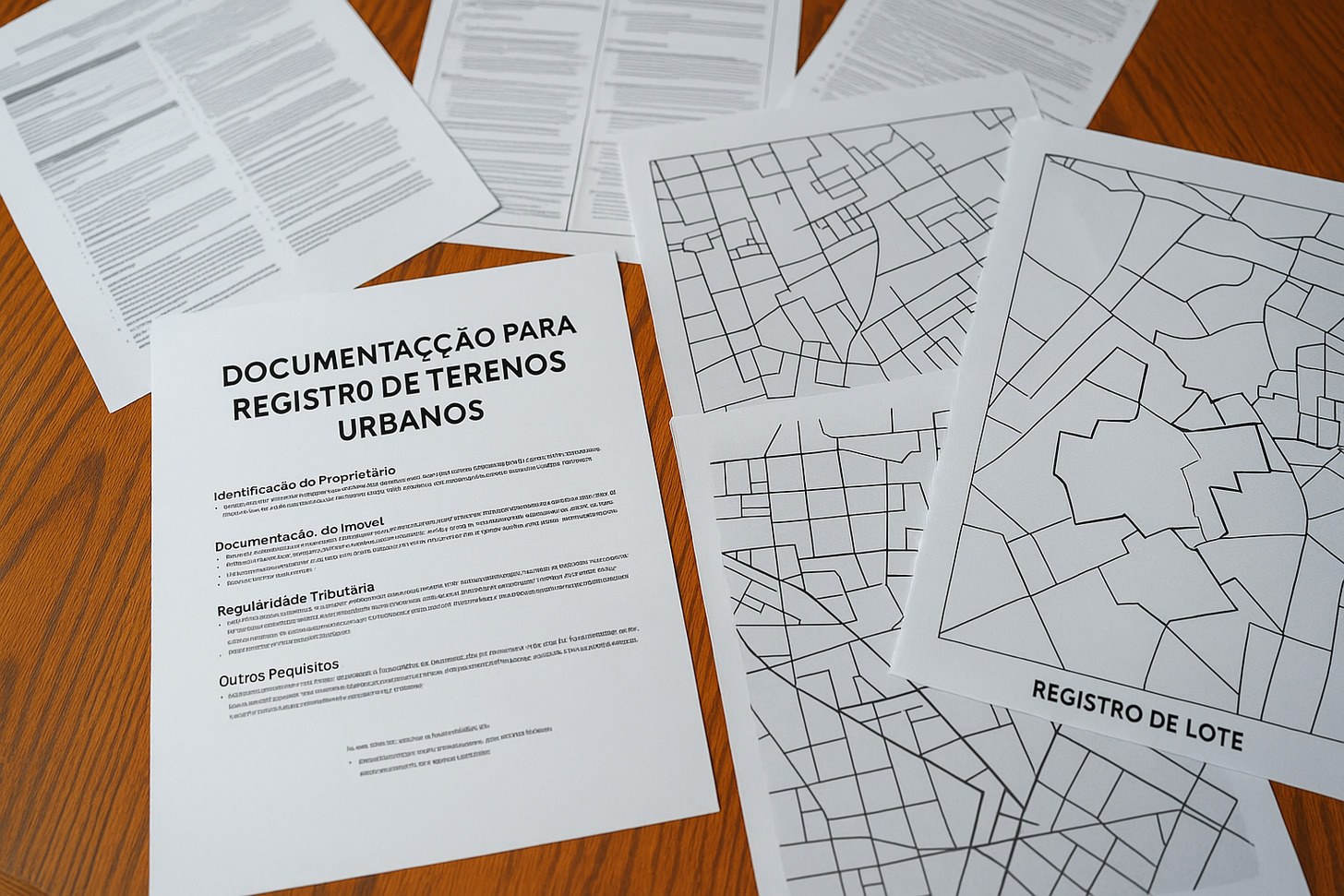 Documentação Necessária para Registro de Terrenos Urbanos