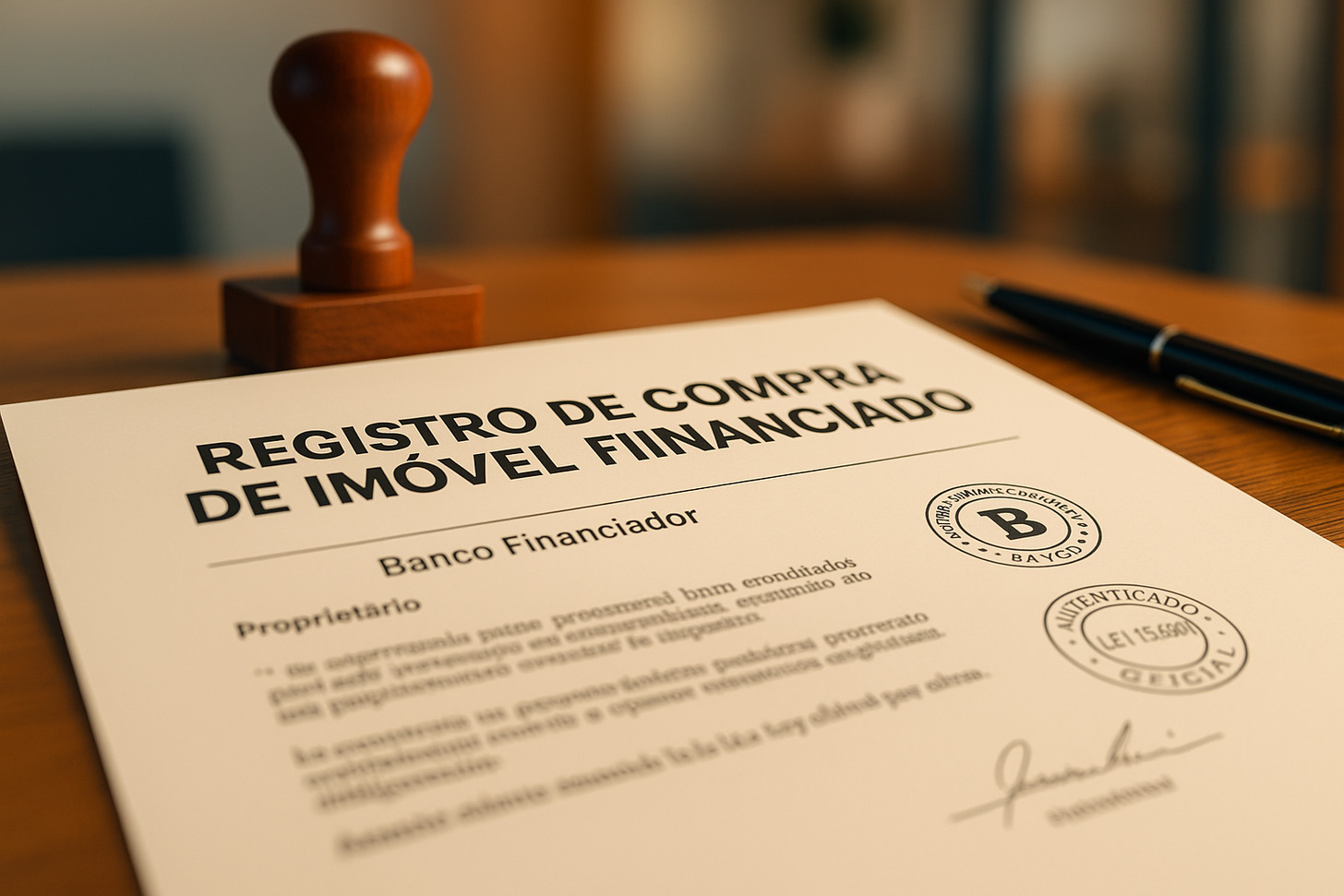 Registro de Compra de Imóveis Financiados por Bancos
