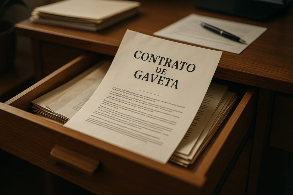 contrato-de-gaveta-1024x683 Contrato Particular de Compra e Venda: É Válido Sem Registro?