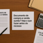 Documento de compra e venda sumiu? Veja o que fazer antes do recesso