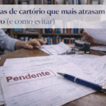 ATRASOS DE REGISTRO CARTÓRIO