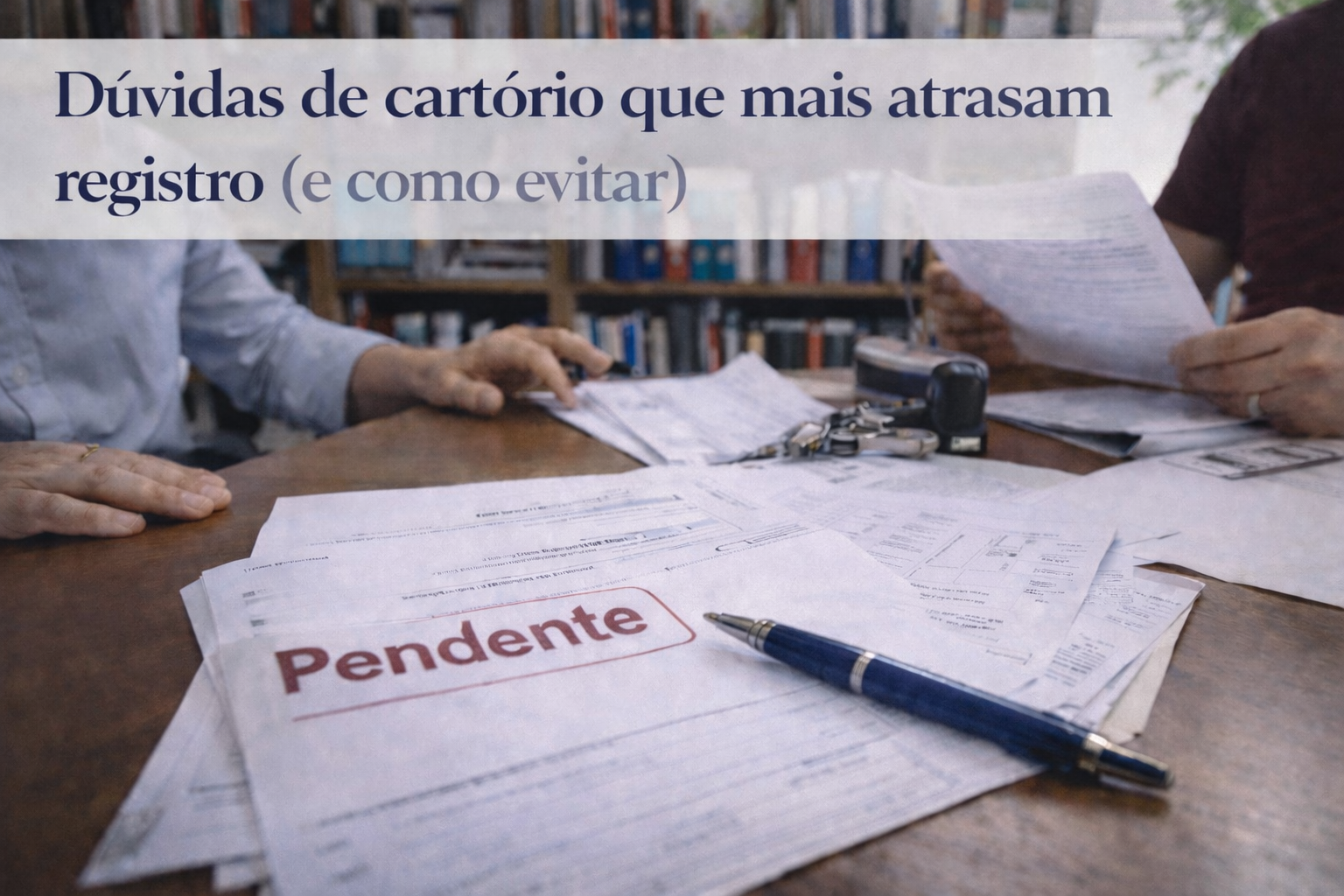 ATRASOS DE REGISTRO CARTÓRIO