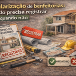REGULARIZAÇÃO DE BENFEITORIAS QUANDO É NECESSÁRIO