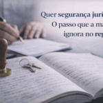 segurança jurídica no registro