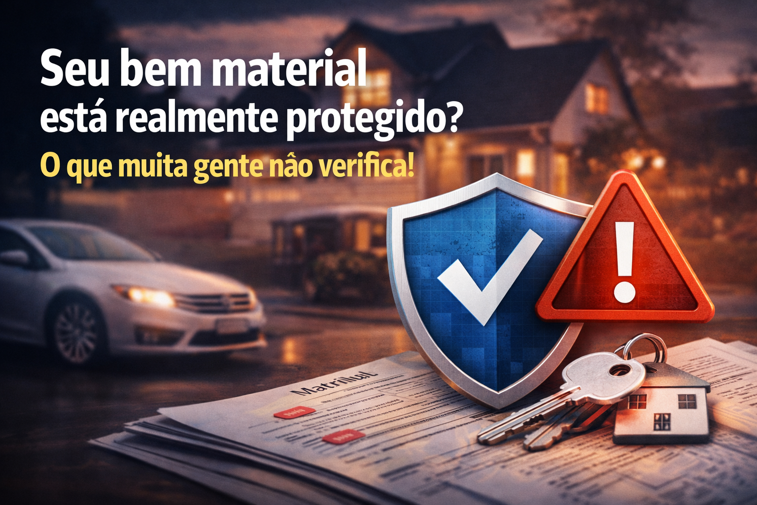 seu bem material está realmente protegido?