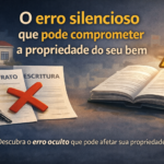 erro silencioso que compromete seu bem