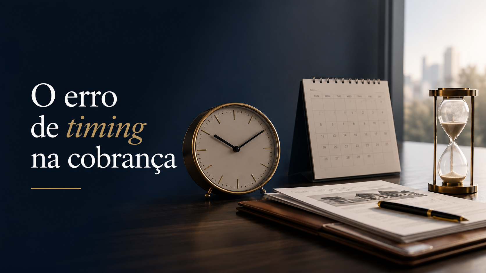 o erro do timing errado